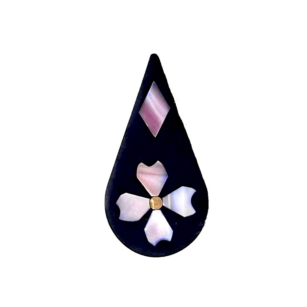 Vintage Retro Colorblock Pendant Charm